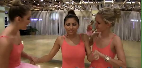 Real lesbian teen ballerinas fingerfuck